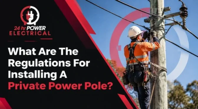 What Are The Regulations For Installing A Private Power Pole?
